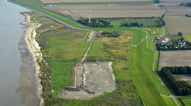 Salzwiesengestaltung im Campener Vorland Salzwiesengestaltung im Campener Vorland